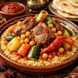 Couscous à l'Agneau