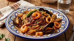 Pâtes aux Fruits de Mer